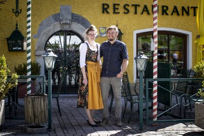 Anna Lercher und Daniel Leitner. Anna Lercher und Daniel Leitner.
