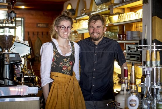 Anna Lercher & Daniel Leitner im Murauer Gasthof Hotel Lercher