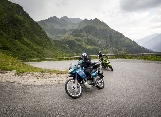 Motorradstrecken beim Hotel Lercher