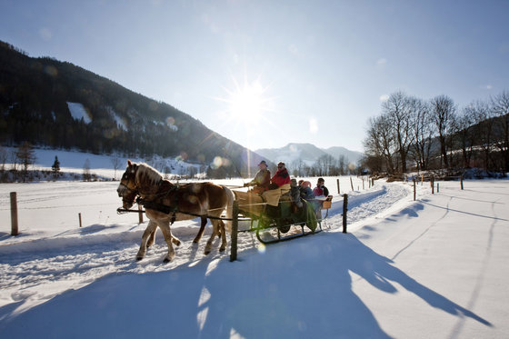 Schlittenfahrt in Murau - (c) Tourismusverband Murau