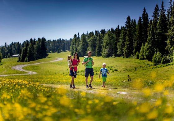 Sommer mit der Familie beim Hotel Lercher in der Steiermark © Tom Lamm 